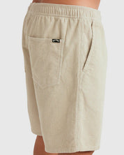 BILLABONG LARRY CORDUROY 18" WALKSHORTS MENS SURF CASUAL SHORTS STONE