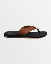 BILLABONG MENS ALL DAY IMPACT THONGS – BLACK/TAN