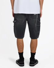 BILLABONG MENS BAD DOG DENIM SHORTS – WASHED BLACK
