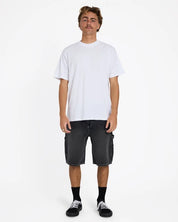 BILLABONG MENS BAD DOG DENIM SHORTS – WASHED BLACK