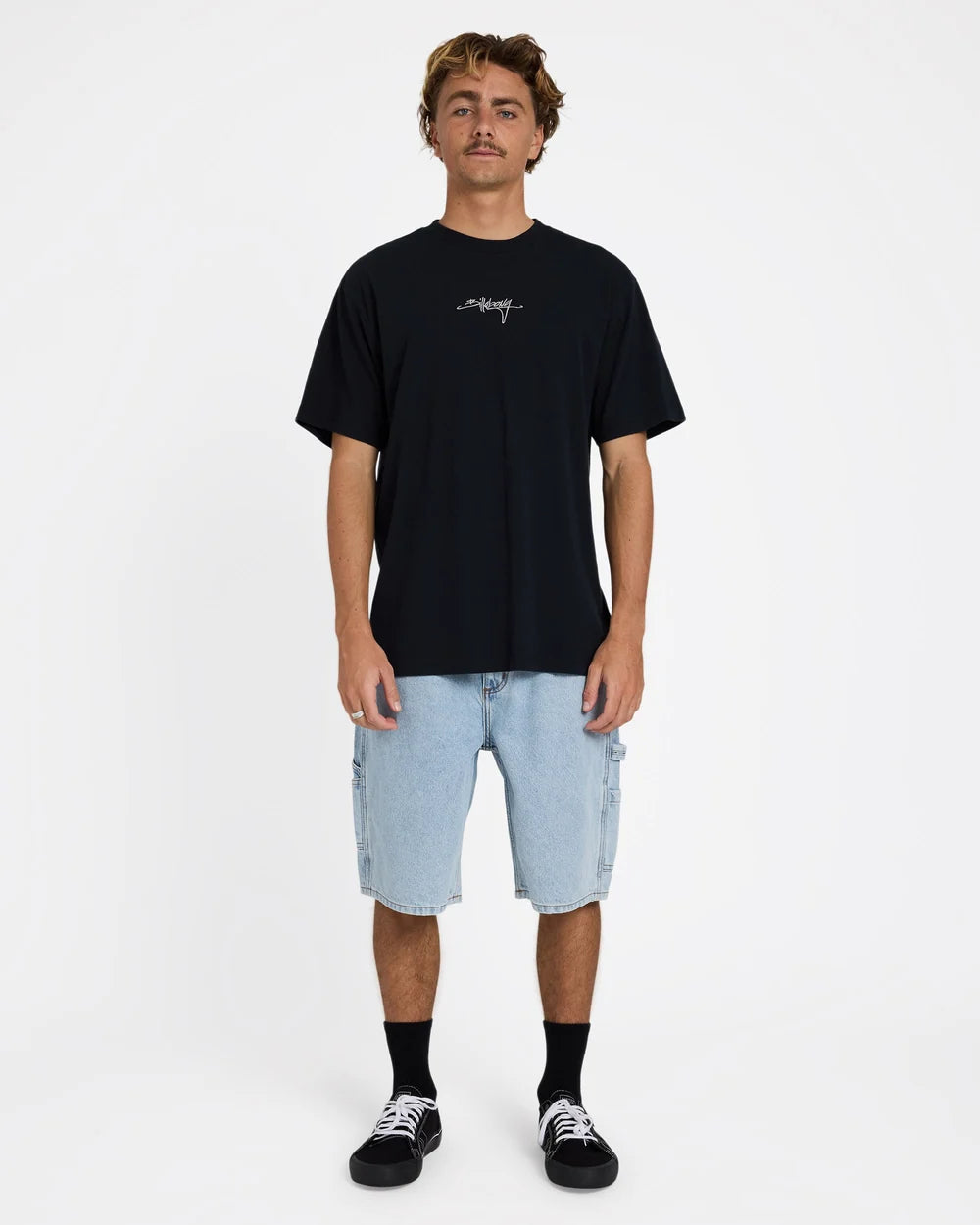 BILLABONG MENS BAD DOG DENIM SHORTS – WASHED INDIGO