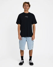 BILLABONG MENS BAD DOG DENIM SHORTS – WASHED INDIGO