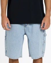 BILLABONG MENS BAD DOG DENIM SHORTS – WASHED INDIGO