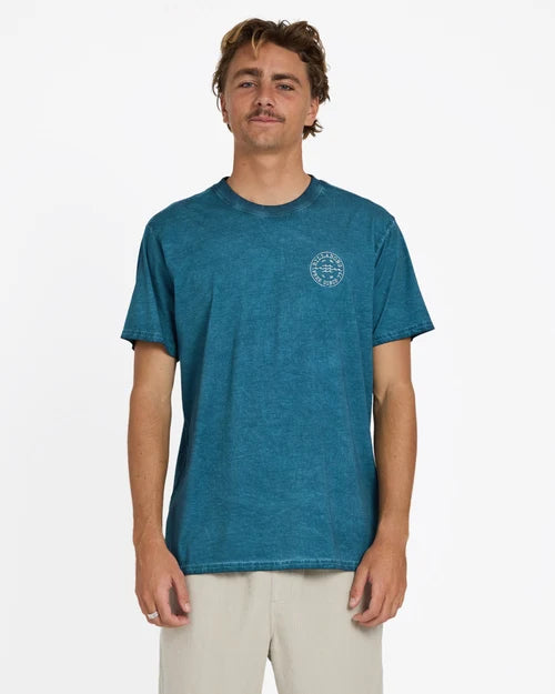 BILLABONG MENS BIG WAVE DAZ T-SHIRT – REAL TEAL