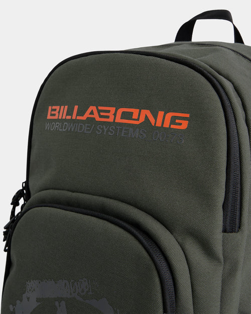 BILLABONG MENS COMBAT OG 35L BACKPACK – MILITARY