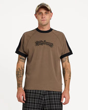 BILLABONG MENS CREED PANEL T-SHIRT – CAVA