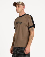 BILLABONG MENS CREED PANEL T-SHIRT – CAVA
