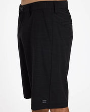 BILLABONG MENS CROSSFIRE 21" HYBRID SHORTS – BLACK