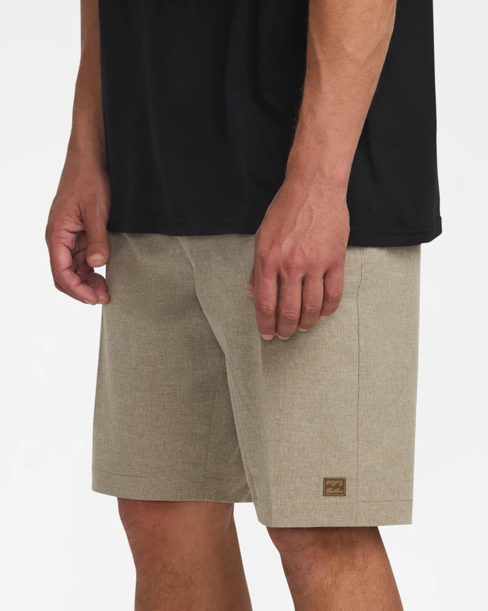 BILLABONG MENS CROSSFIRE 21" HYBRID SHORTS – KHAKI
