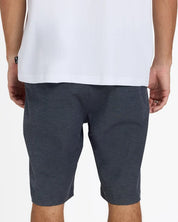 BILLABONG MENS CROSSFIRE 21" HYBRID SHORTS – NAVY