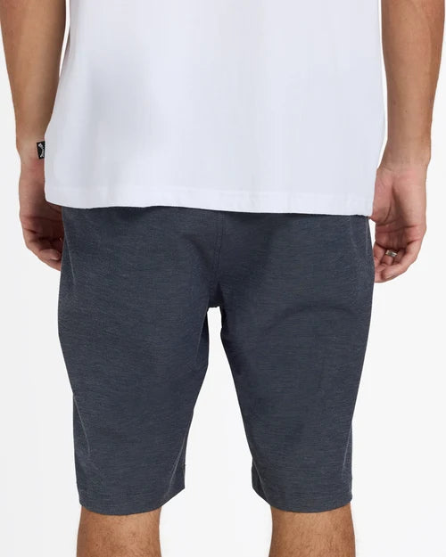 BILLABONG MENS CROSSFIRE 21" HYBRID SHORTS – NAVY