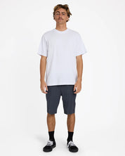 BILLABONG MENS CROSSFIRE 21" HYBRID SHORTS – NAVY