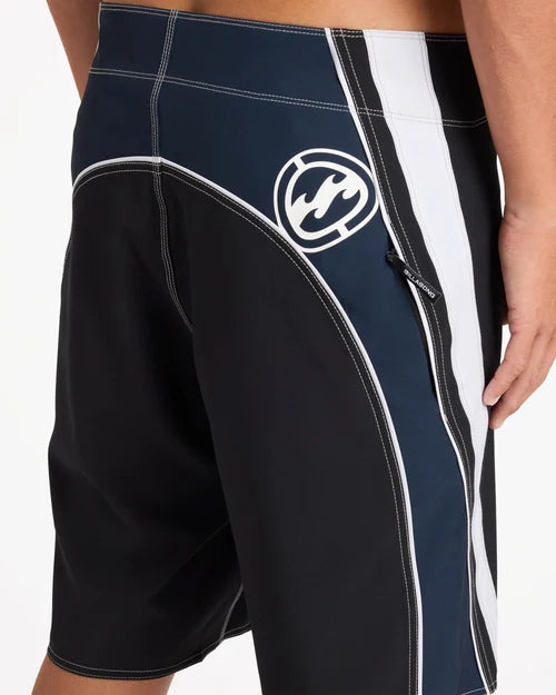 BILLABONG MENS FLUID 2K PRO BOARDSHORTS – PHANTOM