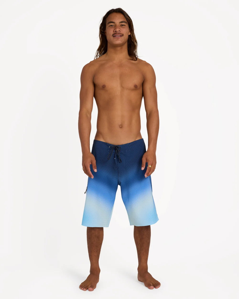 BILLABONG MENS FLUID PRO 21" BOARDSHORTS – BLUE