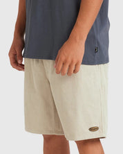 BILLABONG MENS LARRY CORDUROY 18" WALKSHORTS – STONE