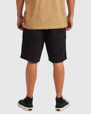 BILLABONG MENS LARRY CORDUROY 18" WALKSHORTS – CHARCOAL
