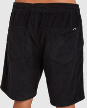 BILLABONG MENS LARRY CORDUROY 18" WALKSHORTS – CHARCOAL