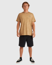 BILLABONG MENS LARRY CORDUROY 18" WALKSHORTS – CHARCOAL