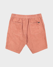 BILLABONG MENS LARRY CORDUROY 18 WALKSHORTS DUSTY ROSE COASTAL SHORTS