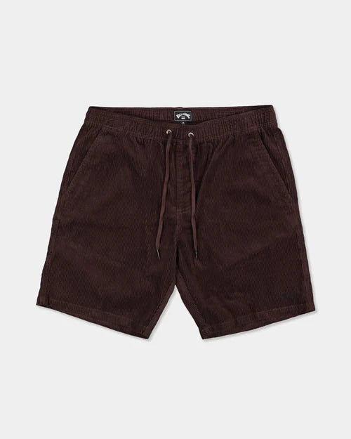 BILLABONG MENS LARRY CORDUROY WALKSHORTS – COFFEE BEAN