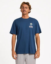 BILLABONG MENS PORTAL PREMIUM T-SHIRT – DARK DENIM