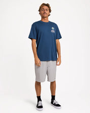 BILLABONG MENS PORTAL PREMIUM T-SHIRT – DARK DENIM
