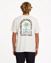 BILLABONG MENS PORTAL PREMIUM T-SHIRT – OFF WHITE