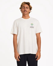 BILLABONG MENS PORTAL PREMIUM T-SHIRT – OFF WHITE
