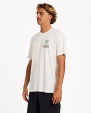 BILLABONG MENS PORTAL PREMIUM T-SHIRT – OFF WHITE