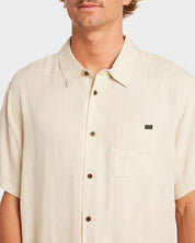BILLABONG MENS RICARDO SHIRT SHORT SLEEVE BUTTON DOWN CASUAL SHIRT CHINO