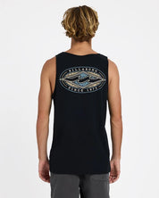 BILLABONG MENS ROTAR DIAMOND TANK TOP – BLACK