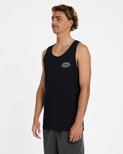 BILLABONG MENS ROTAR DIAMOND TANK TOP – BLACK