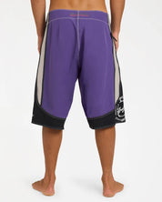 BILLABONG MENS SPEC SYSTEMS PRO 23" BOARDSHORTS – PURPLE