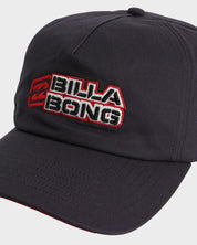 BILLABONG MENS STRADDIE STRAPBACK CAP ADJUSTABLE SURF HAT – GRAYSTONE