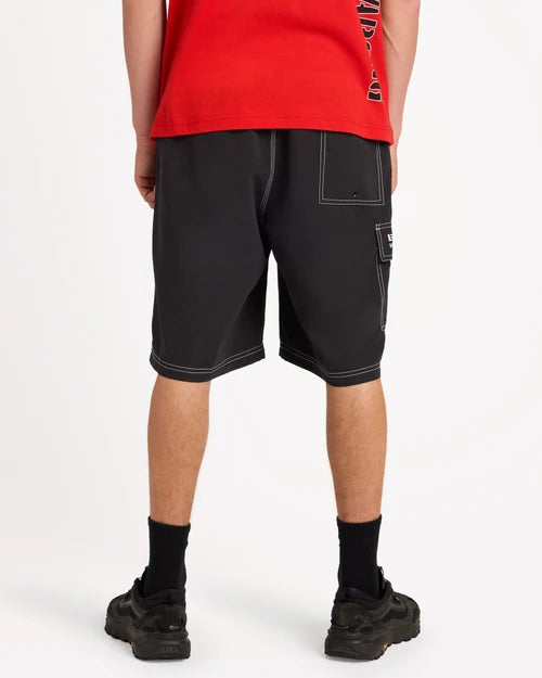 BILLABONG MENS THROW ON 22" BOARDSHORTS – BLACK