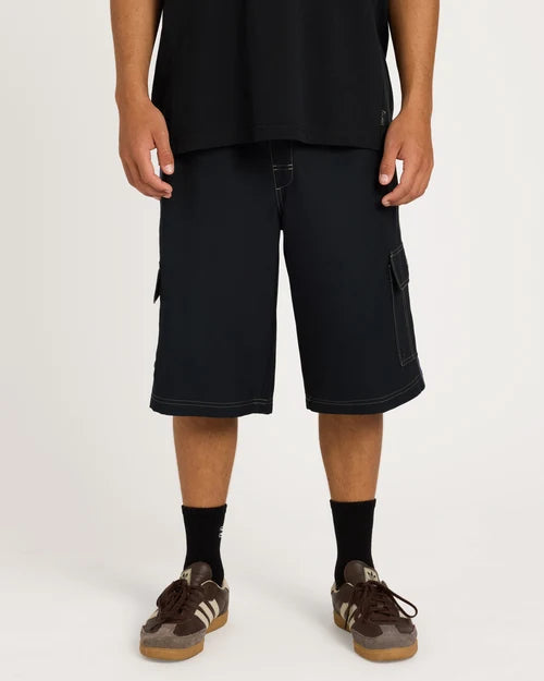 BILLABONG MENS THROW ON 3.0 22" BOARDSHORTS – BLACK