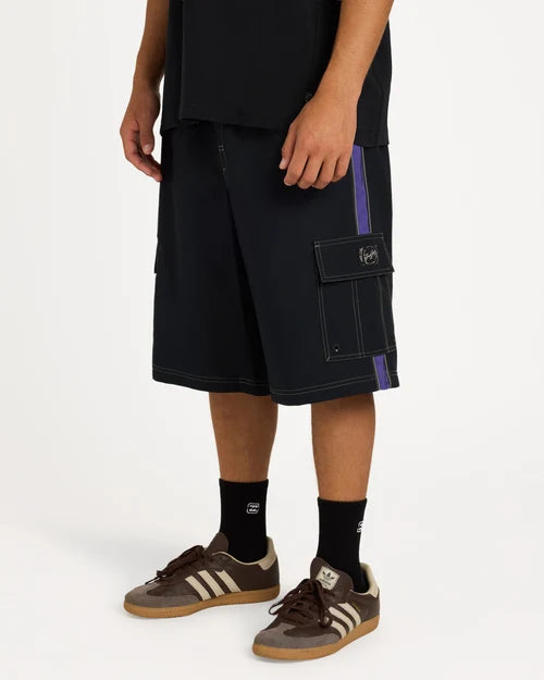 BILLABONG MENS THROW ON 3.0 22" BOARDSHORTS – BLACK