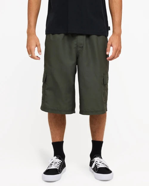 BILLABONG MENS THROW ON 3.0 22" BOARDSHORTS – FOREST