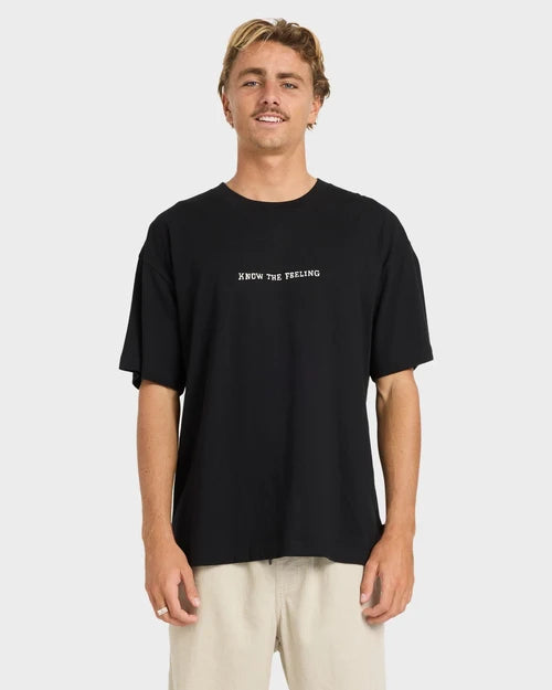 BILLABONG MENS TIMELINE OG T-SHIRT – BLACK