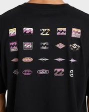 BILLABONG MENS TIMELINE OG T-SHIRT – BLACK