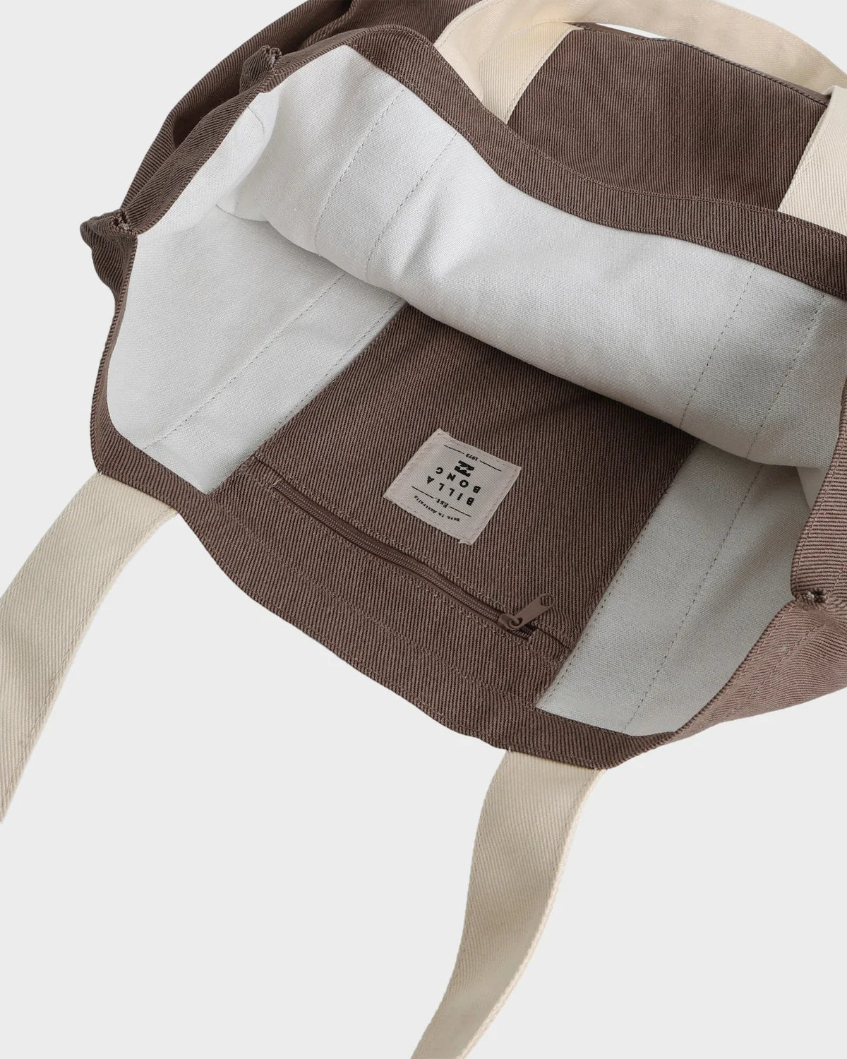 BILLABONG OCEANS GREATEST WOMENS TOTE BAG BEACH EVERYDAY CARRY ALL MUSHROOM