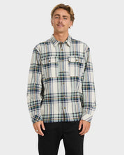 BILLABONG OFFSHORE LONG SLEEVE FLANNEL SHIRT OATMEAL