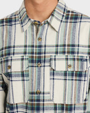 BILLABONG OFFSHORE LONG SLEEVE FLANNEL SHIRT OATMEAL