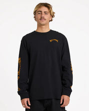 BILLABONG OTIS ARCH LONG SLEEVE T-SHIRT – BLACK
