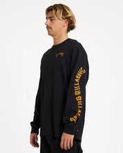 BILLABONG OTIS ARCH LONG SLEEVE T-SHIRT – BLACK