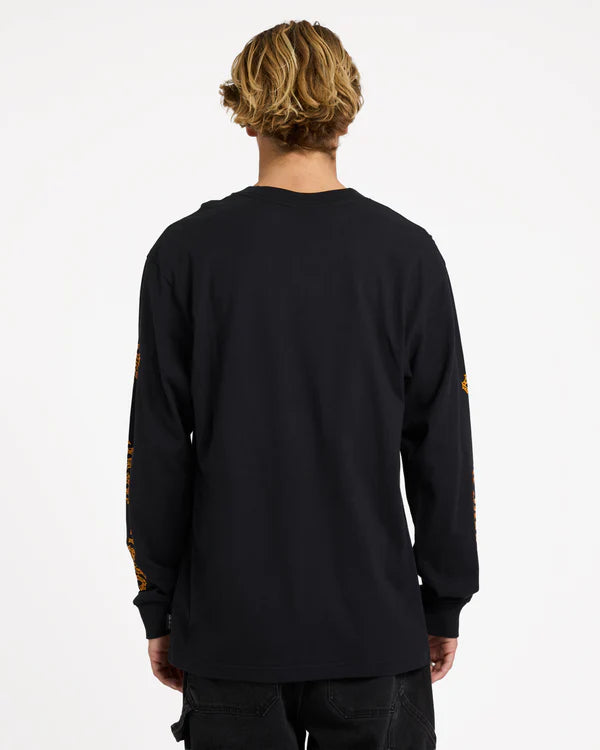 BILLABONG OTIS ARCH LONG SLEEVE T-SHIRT – BLACK