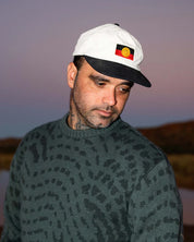 BILLABONG OTIS FLAG SNAPBACK CAP – OFF WHITE