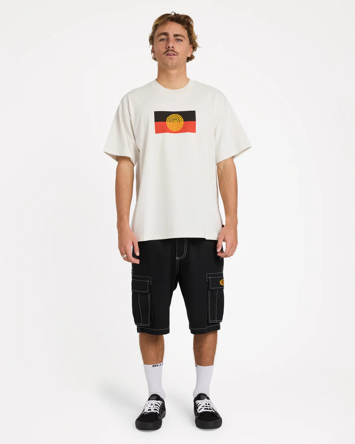 BILLABONG OTIS FLAG T-SHIRT – OFF WHITE
