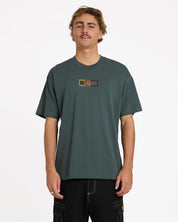BILLABONG OTIS TREBLE T-SHIRT – GREEN SLATE