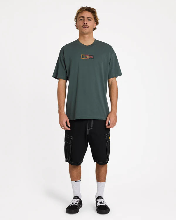 BILLABONG OTIS TREBLE T-SHIRT – GREEN SLATE